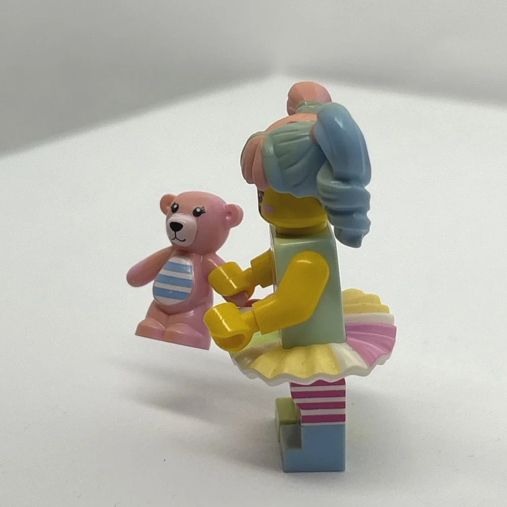 LEGO Ninjago Movie N-POP Girl Minifigure 71019 Teddy Bear Pink Blue CMF
